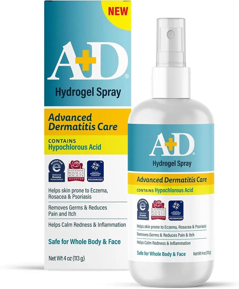 A+D Advanced Dermatitis Care Hydrogel Spray