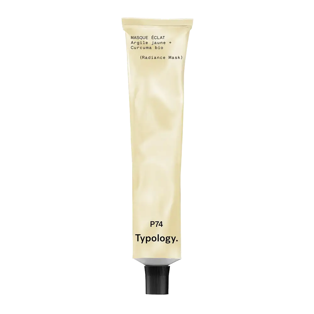 Typology P74 Yellow Clay + Organic Turmeric Radiance Mask
