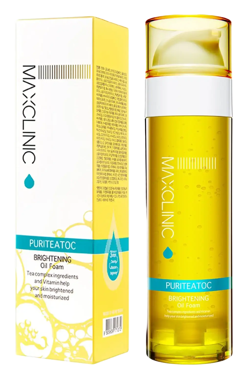 MAXCLINIC Puriteatoc Brightening Oil Foam