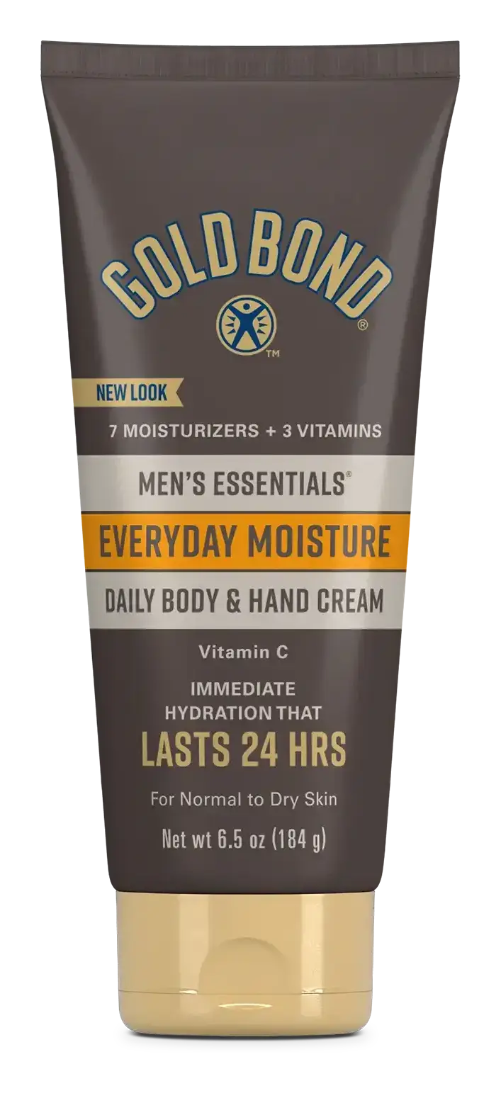 Gold Bond Men's Essentials Everyday Moisture Daily Body & Hand Cream