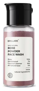 Brillare Rose Powder Face Wash