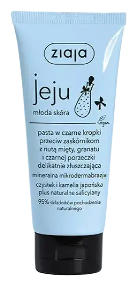 Ziaja Jeju Młoda Skóra Pasta W Czarne Kropki