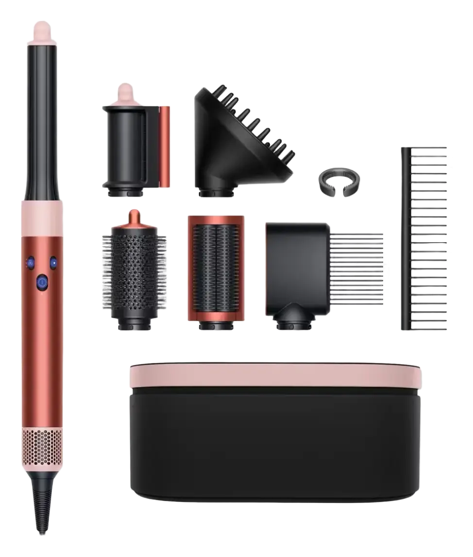 Dyson Airwrap Multi Styler Complete Long Diffuse For Curly & Coily Hair Strawberry Bronze