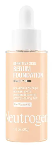 Neutrogena Sensitive Skin Serum Foundation with Moisturizing Vitamin-B5 Light 01