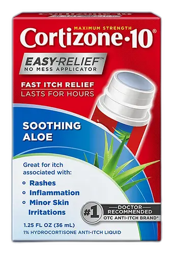 Cortizone-10 Maximum Strength 1% Hydrocortisone Itch Relief With Easy Relief Applicator