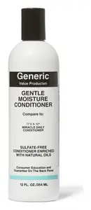 Generic Value Products Gentle Moisture Conditioner Compare to It's A 10 Miracle Daily Conditioner