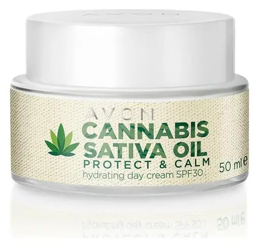 AVON Cannabis Sativa Oil All Day Hydration Cream SPF30