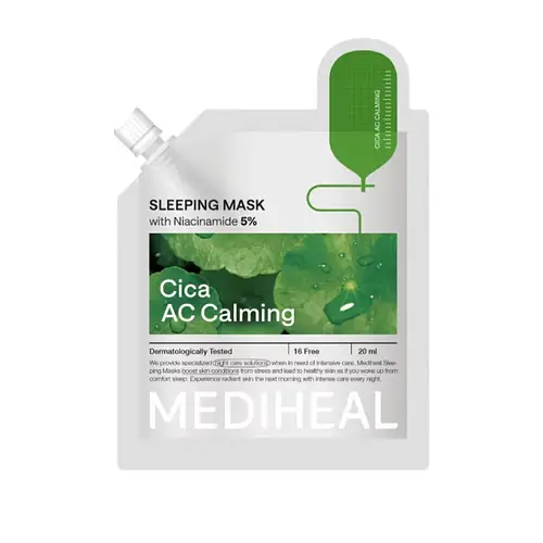Mediheal Sleeping Mask with Niacinamide 5% Cica AC Calming