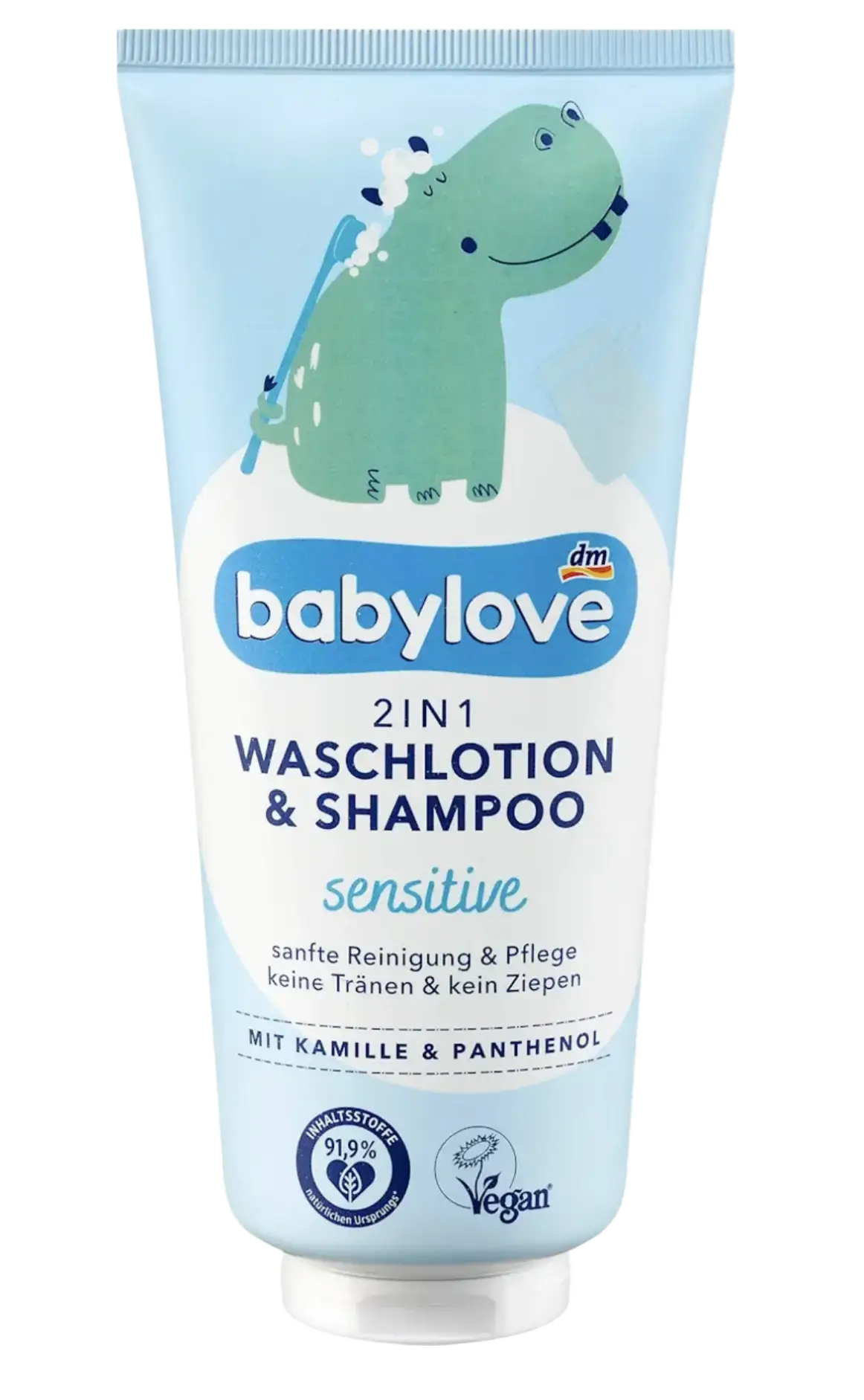 babylove dm 2In1 Waschlotion & Shampoo Sensitive