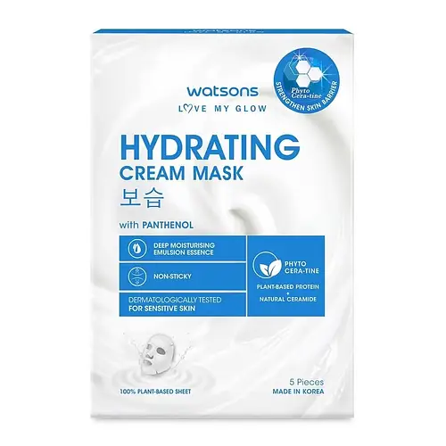 Watsons Love my glow hydrating cream mask with panthenol
