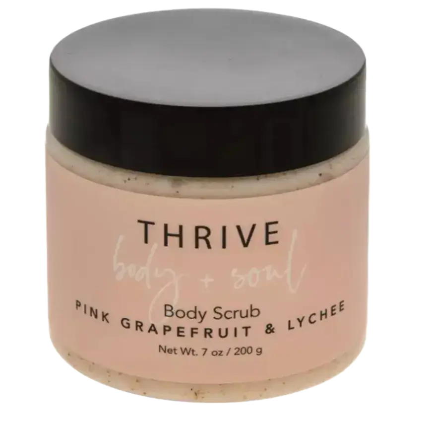 Thrive Pink Grapefruit & Lychee Body Scrub