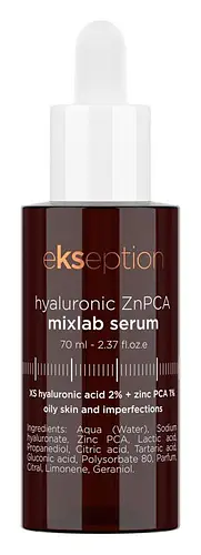 Ekseption Hyaluronic Zn PCA Mixlab Serum