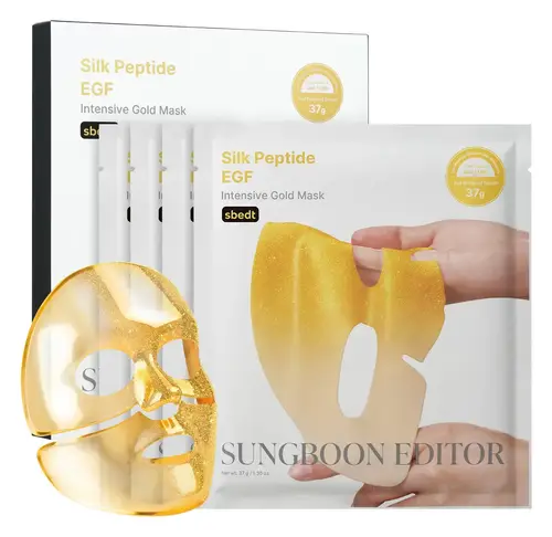 Sungboon Editor Silk Peptide EGF Intensive Gold Mask