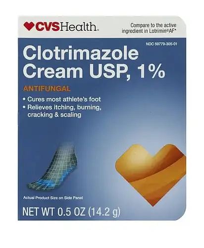 CVS Health Clotrimazole Cream USP, 1%