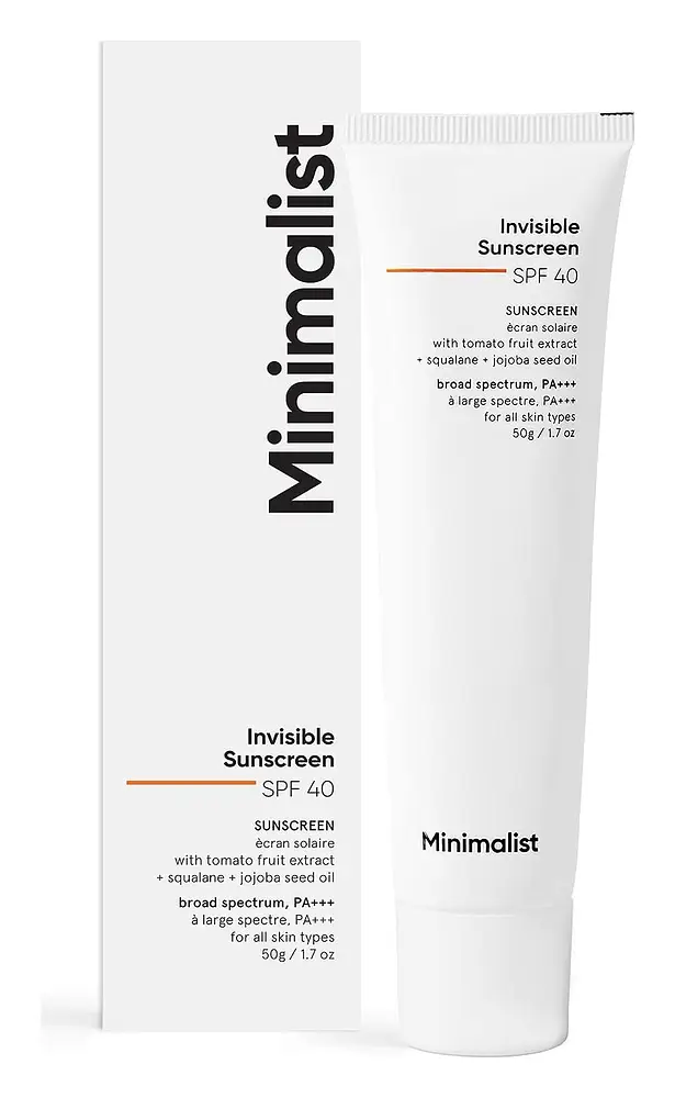 Minimalist Invisible Sunscreen SPF 40 PA+++