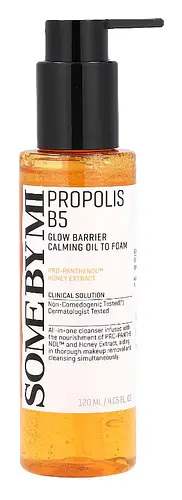 Some By Mi Propolis B5 Glow Barrier Calming Oil To Foam