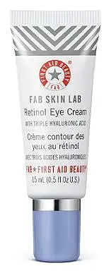 First Aid Beauty Skin Lab Retinol Eye Cream with Triple Hyalurionic Acid