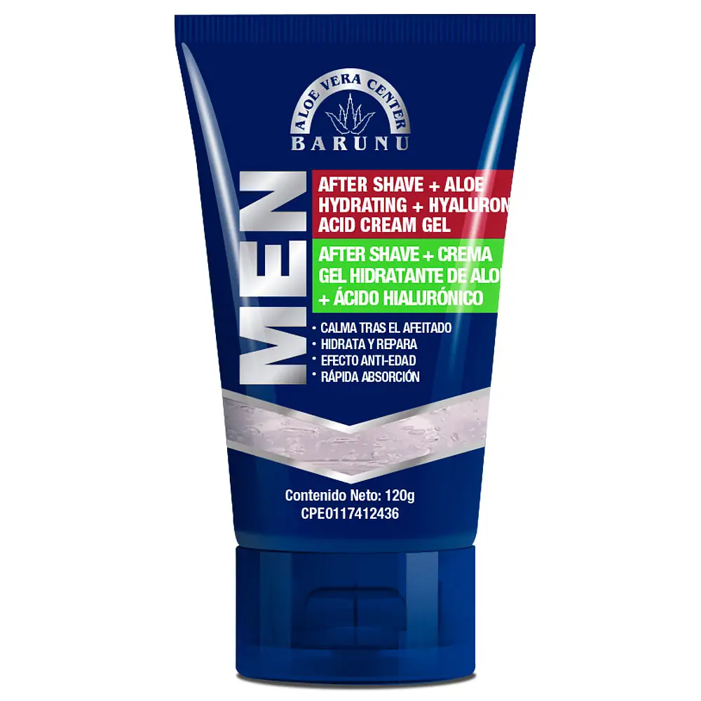 Barunu After Shave + Aloe Hydrating + Hyaluronic Acid Cream Gel