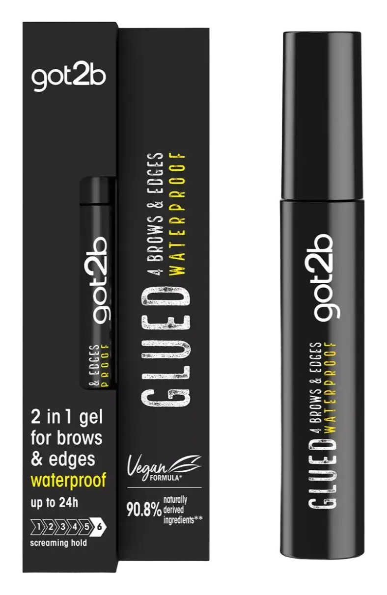 got2b Glued 2 In 1 Gel 4 Brows & Edges Waterproof