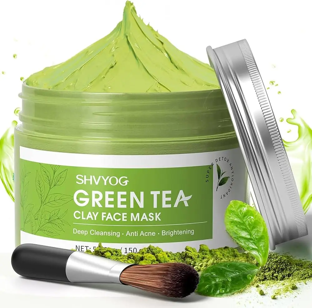 Shvyog Green Tea Clay Face Mask
