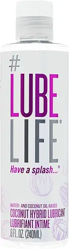 #Lubelife Water-Based Personal Lubricant Coconut Hybrid