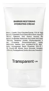 Transparent Lab Barrier Restoring Hydrating Cream