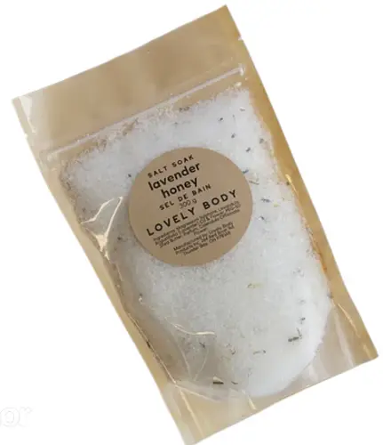 Lovely Body Lavender Honey Salt Soak