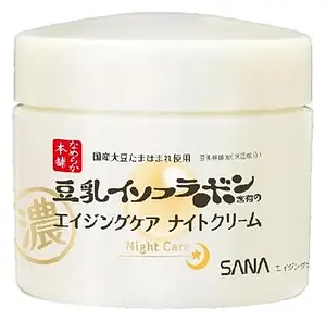 SANA Nameraka Honpo Soy Milk Wrinkle Care Night Cream
