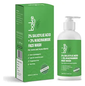 Bake 2% Salicylic Acid + 3% Niacinamide Face Wash