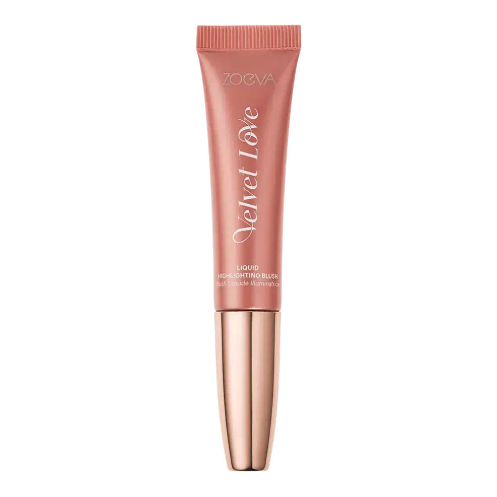 Zoeva Velvet Love Liquid Highlighting Blush Peach Nectar