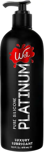 Wet Platinum Silicone-Based Personal Lubricant