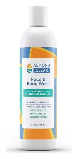 Almond Clear Face & Body Wash