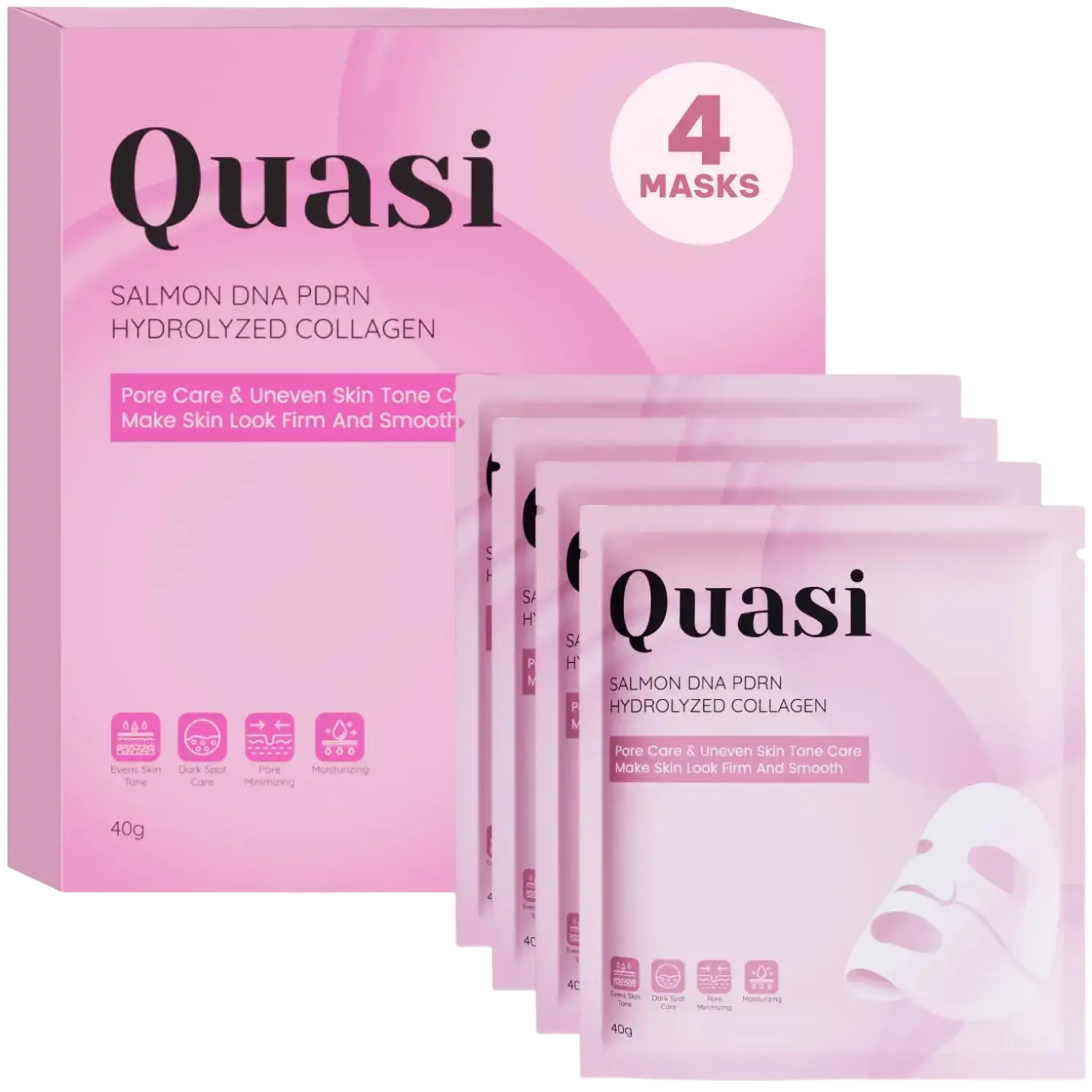 Quasi Salmon DNA PDRN Hydrolyzed Collagen Mask