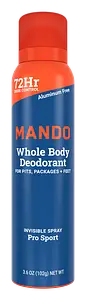 Mando Invisible Spray Deodorant Pro Sport