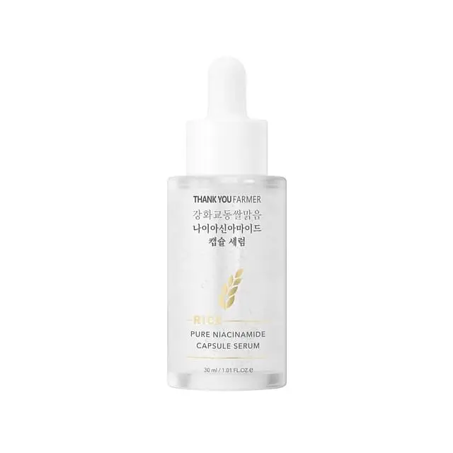 Thank You Farmer Rice Pure Niacinamide Capsule Serum