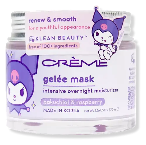 The Creme Shop Sanrio Kuromi Klean Beauty Intensive Overnight Moisture Gelee Mask