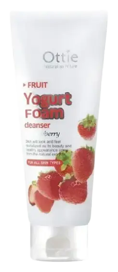 Ottie Fruit Yogurt Foam Cleanser (Strawberry)
