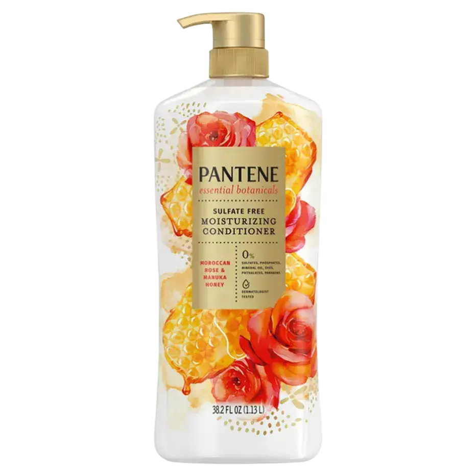 Pantene Essential Botanicals Moroccan Rose & Manuka Honey Moisturizing Conditioner