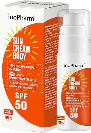 Inopharm Mineral Sun Cream Face SPF50