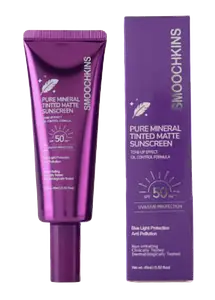 Smoochkins Pure Mineral Tinted Matte Sunscreen SPF50 PA++++