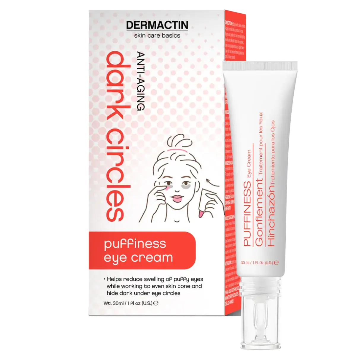 Dermactin Anti-Aging Dark Circles Puffiness Eye Cream