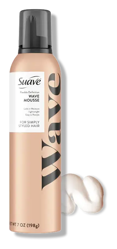 Suave Simply Styled Wave Mousse