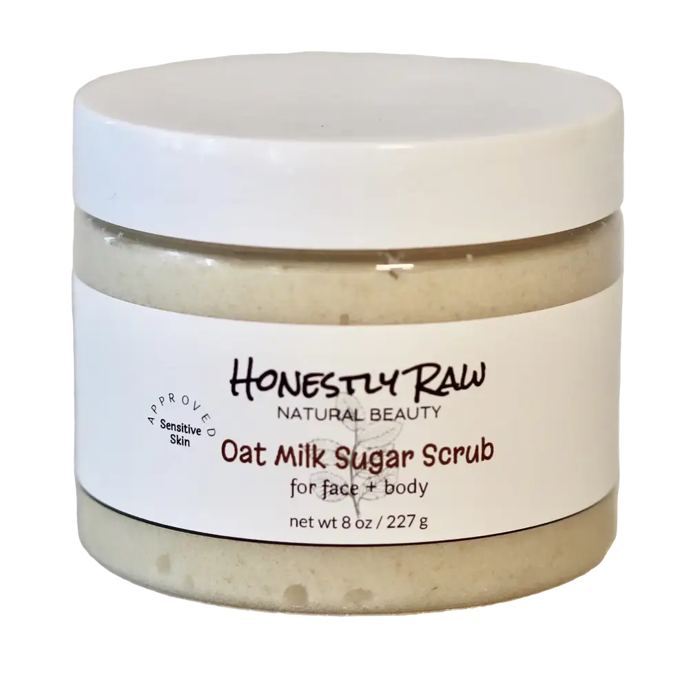 Honestly Raw Beauty Oat Milk Sugar Scrub