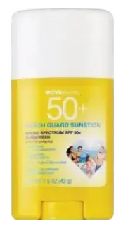CVS Health Health Beach Guard Sunscreen Sunstick SPF50+