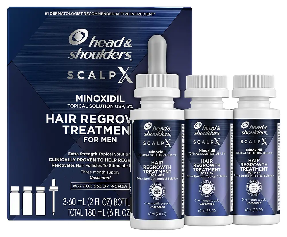 Head & Shoulders Scalp X 5% Minoxidil for Men