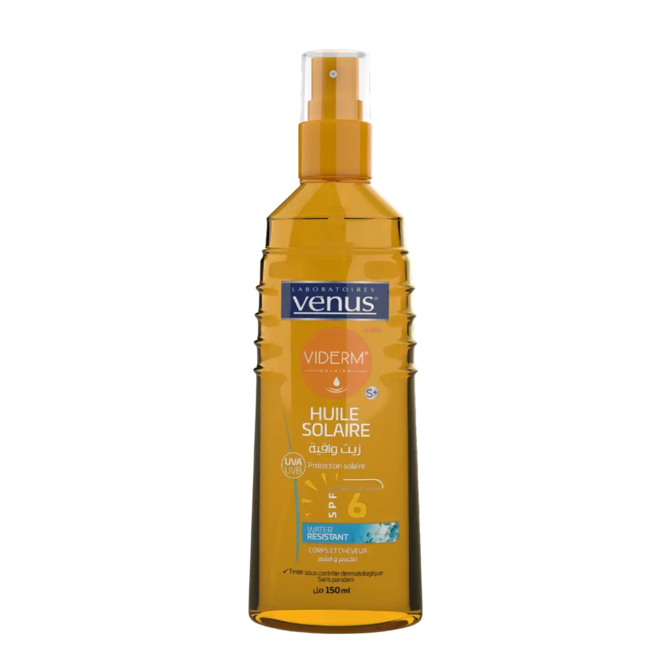 laboratoires venus Viderm S+ Huile Solaire