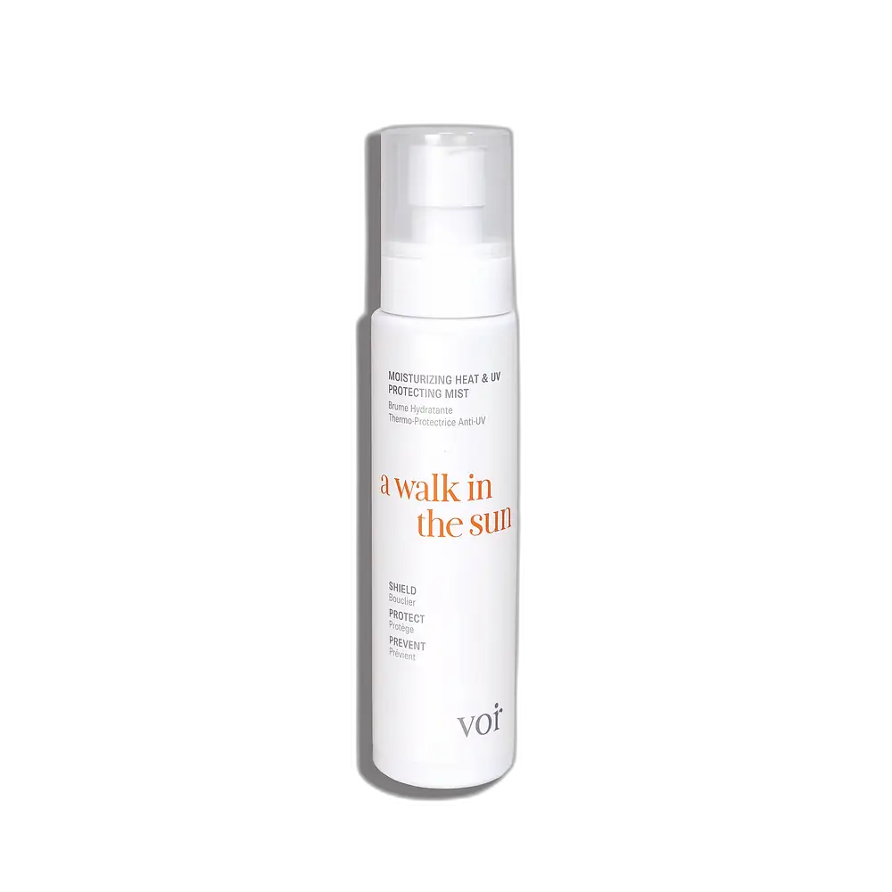 Voir A Walk In The Sun Moisturizing Heat & UV Protecting Mist