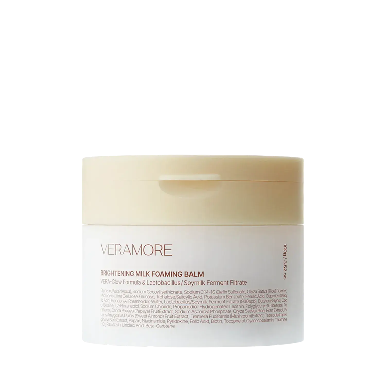 Veramore Brightening Milk Foaming Balm