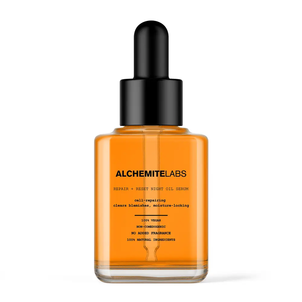 Alchemitelabs Repair + Reset Night Oil Serum Centella Asiatica 2% Salicylic Acid + Sea Buckthorn