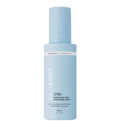 Bali Body Hydrating Body Sunscreen SPF50+